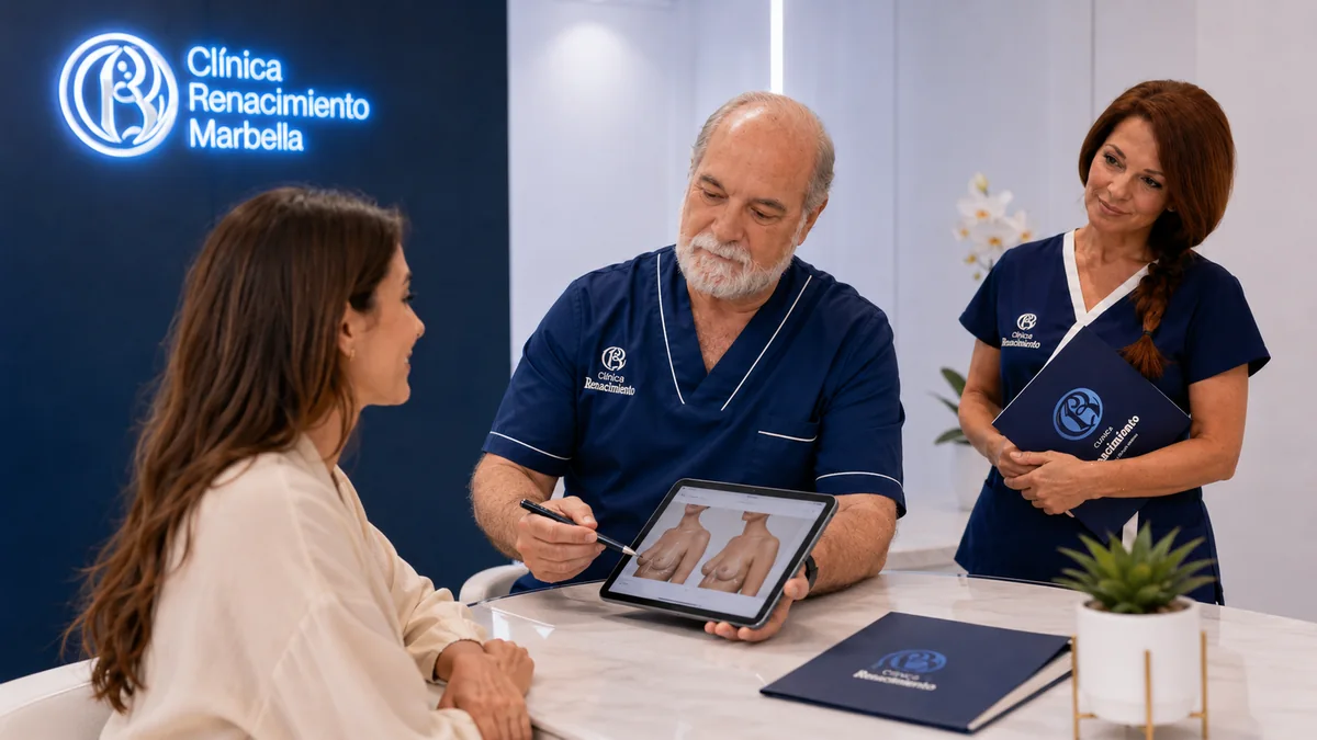 Aumento de senos en Marbella - Clínica Renacimiento Marbella