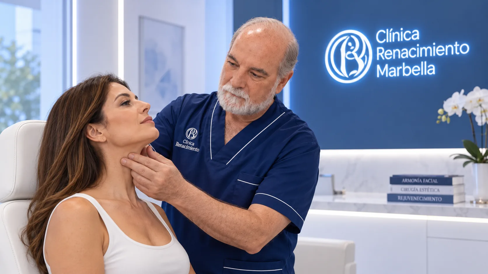 Cirugía de platisma / Platismoplastia en Marbella - Clínica Renacimiento Marbella