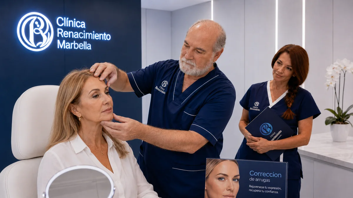 Lifting facial en Marbella - Clínica Renacimiento Marbella